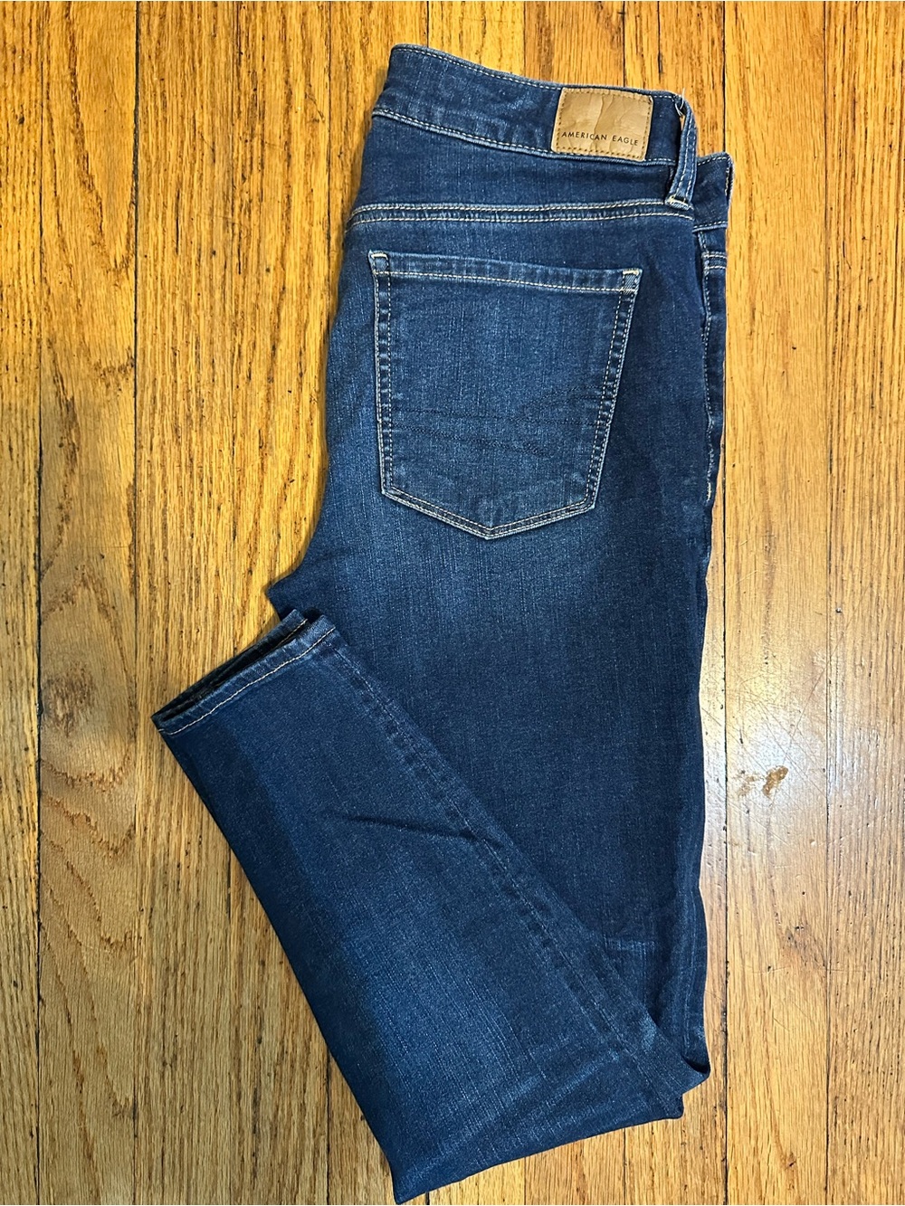 American Eagle Indigo Blue Stretch Jeans